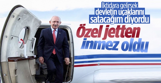 Kemal Kılıçdaroğlu, 14 Şubat fotoğrafı için özel jetle uçtu