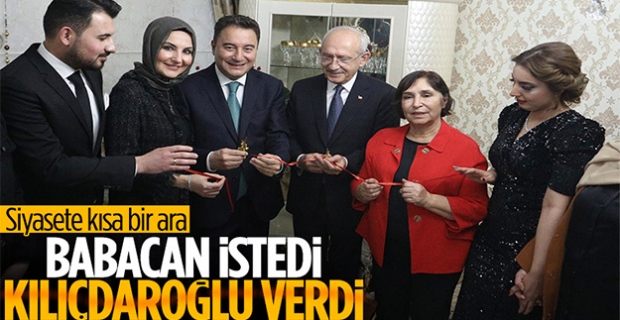 Kemal Kılıçdaroğlu ve Ali Babacan söz kesti