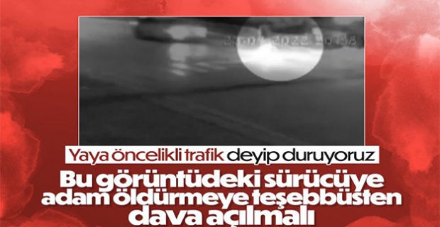 Ankara'da kavşakta yaşanan kaza güvenlik kamerasına yansıdı
