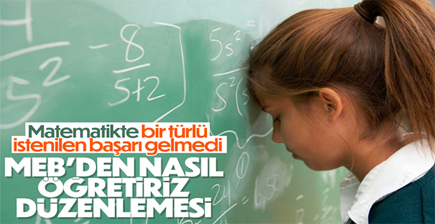 Matematik dersinde yeni düzenlemelere gidiliyor