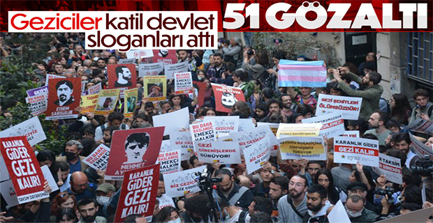 Gezi eylemlerinde 'katil devlet' sloganları