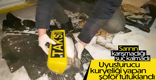 Taksiyle uyuşturucu ticaretine operasyon: 4 gözaltı