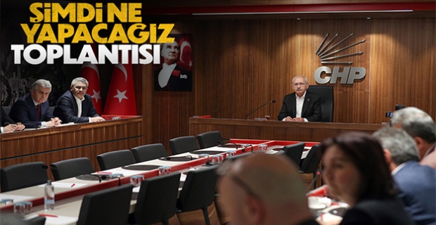 CHP'den olağanüstü MYK toplantısı