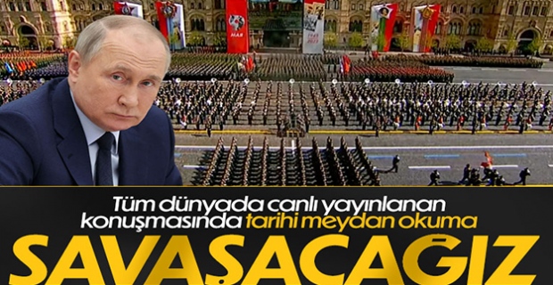 Rusya Devlet Başkanı Putin, 9 Mayıs Zafer Günü'nde konuştu