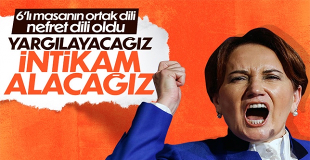 2023 sonrası hesaplaşma tehdidine Meral Akşener de katıldı