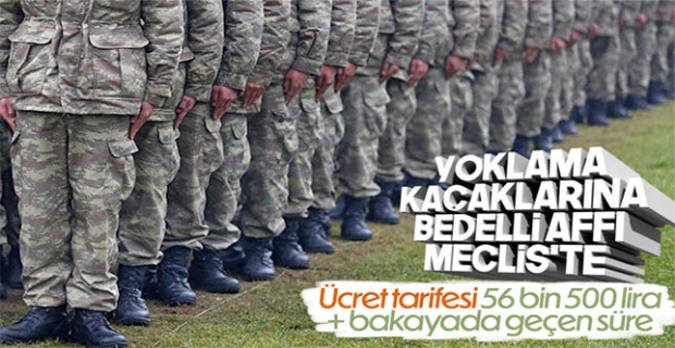 Bakaya ve yoklama kaçaklarına bedelli affı