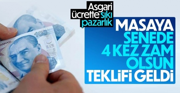 DİSK, asgari ücrete yılda dört kez zam talep etti