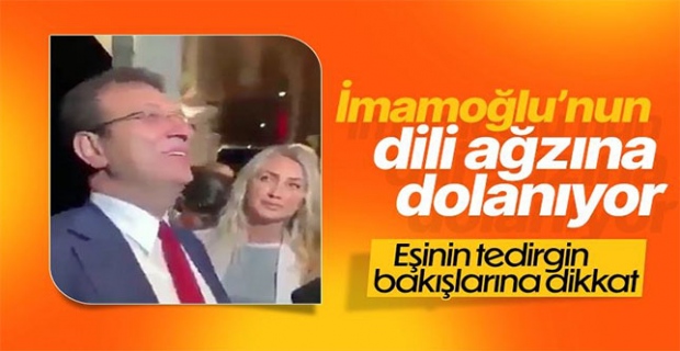 Ekrem İmamoğlu'nun röportajındaki garip halleri