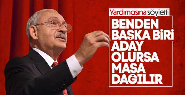CHP'li Bülent Kuşoğlu: Kılıçdaroğlu dışında aday çıkarsa masa dağılır
