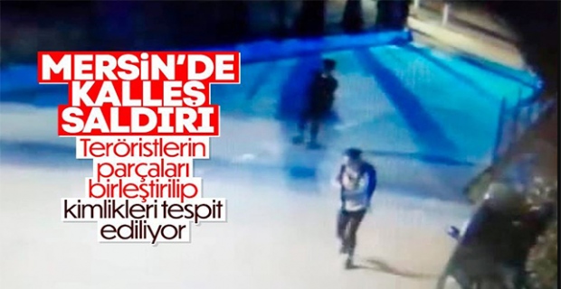 Mersin'deki polisevine saldırı anları kamerada