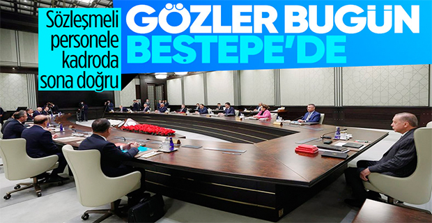 Cumhurbaşkanlığı Kabinesi bugün toplanıyor