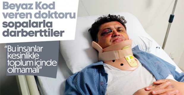 İzmir'de evine giderken fırına girmek isteyen doktor, hasta yakınları tarafından darbedildi