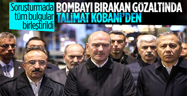 Süleyman Soylu: Bombayı bırakan kişi gözaltına alındı