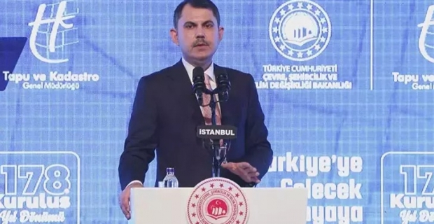 Bakan Kurum: Yıllardır tapu bekleyen vatandaşlarımıza tapularını kazandıracağız