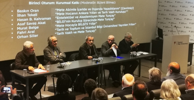 Prof. Dr. Mete Tunçay için İstanbul'da anma programı düzenlendi