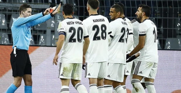 Beşiktaş'ta ilk maçında kırmızı kart gören Asllani'ye şok ceza