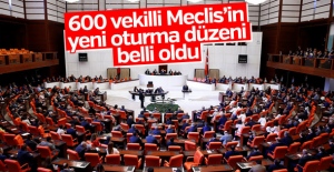 Meclis'te yeni oturma düzeninin detayları belli oldu