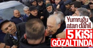 Kılıçdaroğlu'na saldıranlar yakalandı