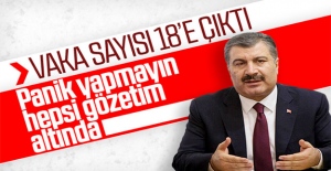 Sağlık Bakanı: Avrupa'dan 7, ABD'den 3 yeni vakamız var