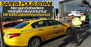 Taksim'de ticari taksi denetimi: Ceza...