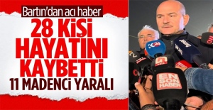 Bartın'daki maden faciasında ölü sayısı 28'e yükseldi