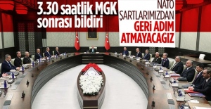 Yılın ilk MGK toplantısı sona erdi