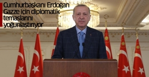 Cumhurbaşkanı Erdoğan Gazze için diplomatik...