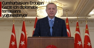 Cumhurbaşkanı Erdoğan Gazze için diplomatik temaslarını yoğunlaştırıyor