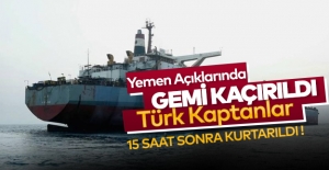 Yemen açıklarında kaçırılan Türk...