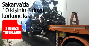 Kuzey Marmara Otoyolu’ndaki zincirleme kazaya 3 tutuklama