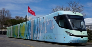 İstanbul#039;a elektrikli metrobüs...