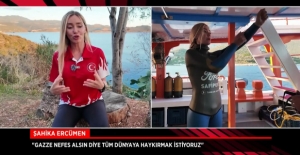 Milli sporcu Şahika...