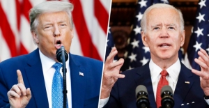 Trump, Detroit'te Biden'in öksürmesini taklit etti