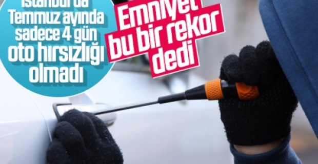 İstanbul#039;da otomobil hırsızlığında düşüş yaşandı