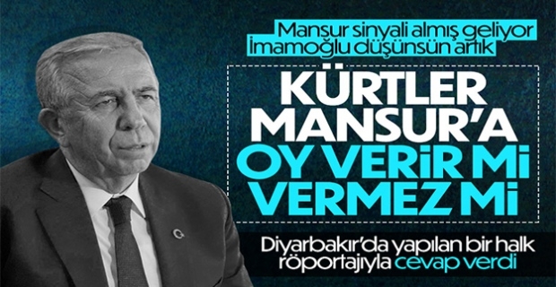 Mansur Yavaş, Kürtler oy vermez söylemine yanıt verdi